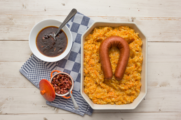 Snelle hap stamppottenbuffet