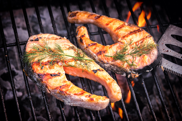 Vlees en vis BBQ